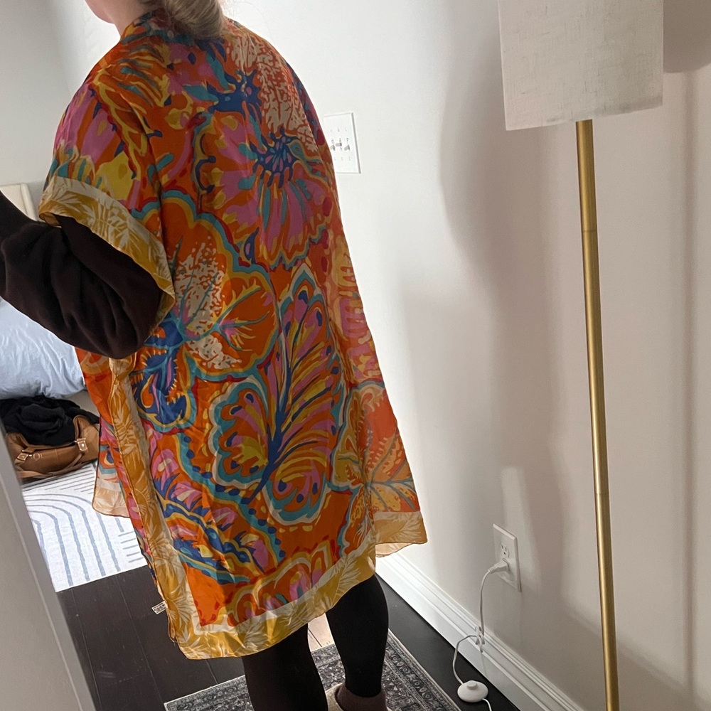 Vibrant Multicolor Kimono - Picture 3 of 3